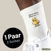 Unisex Socken Endlich Wochen-Ente Wochenende Baumwolle