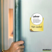 Magnet Lehrer Definition 59mm Kühlschrankmagnet