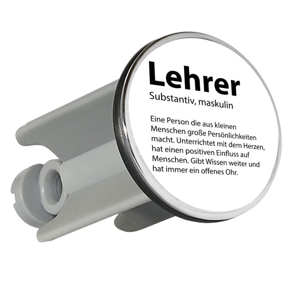Waschbeckenstöpsel Lehrer Definition 4cm