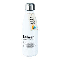 Trinkflasche Lehrer Definition 500ml Edelstahl Wasserflasche