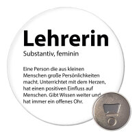 Magnet Lehrerin Definition 59mm Kühlschrankmagnet