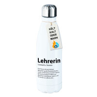 Trinkflasche Lehrerin Definition 500ml Edelstahl...