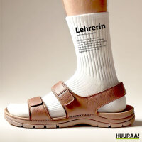 Unisex Socken Lehrerin Definition Baumwolle