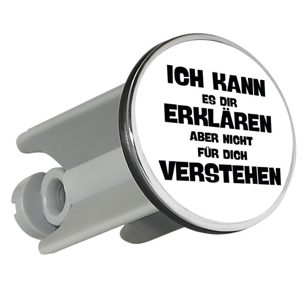 Waschbeckenstöpsel Kann es erklären nicht verstehen 4cm