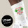 Unisex Socken Glück bei suche coole Schüler Größe 37/46 White Motiv Tennissocken