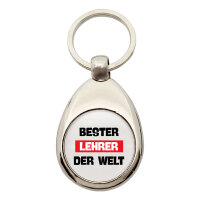 Schlüsselanhänger Bester Lehrer der Welt...