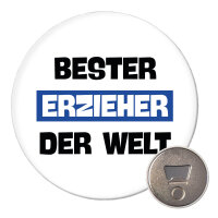 Magnet Bester Erzieher der Welt 59mm Kühlschrankmagnet