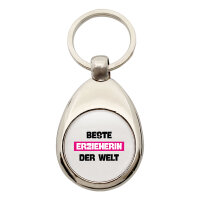 Schlüsselanhänger Beste Erzieherin der Welt...
