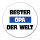 Aufkleber Bester Opa der Welt 10cm rund