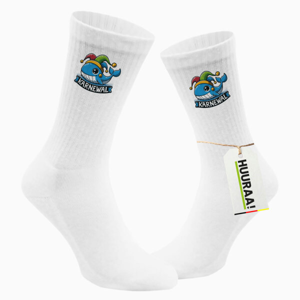 Unisex Socken Karnewal Karneval Wal Baumwolle