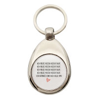 Schlüsselanhänger Rege mich nicht auf bringe...