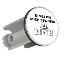 Waschbeckenstöpsel Dinge die mich bewegen Tastatur W...