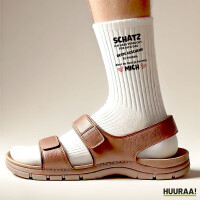 Unisex Socken Schatz versucht das beste Geschenk zu finden. Aber du hast mich. Baumwolle