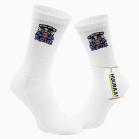 Unisex Socken Ich mach jetzt die Flatter Fledermaus Größe 37/46 White Motiv Tennissocken