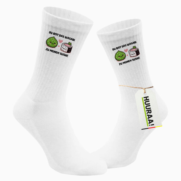 Unisex Socken Bist das Wasabi zu meinem Sushi Baumwolle