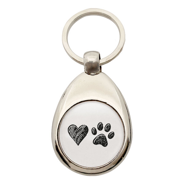 Schlüsselanhänger Herz Tapse