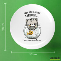 Button Beste Freunde Weil alle anderen scheiße sind. rund