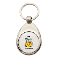 Schlüsselanhänger Mit Käse ist alles besser Maus