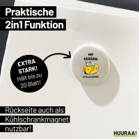 Magnet Mit Käse ist alles besser Maus 59mm Kühlschrankmagnet