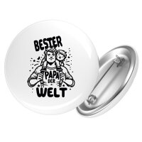 Button Bester Papa der Welt rund