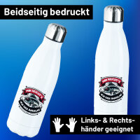 Trinkflasche Mir reichtss ich geh angeln Fisch 500ml...