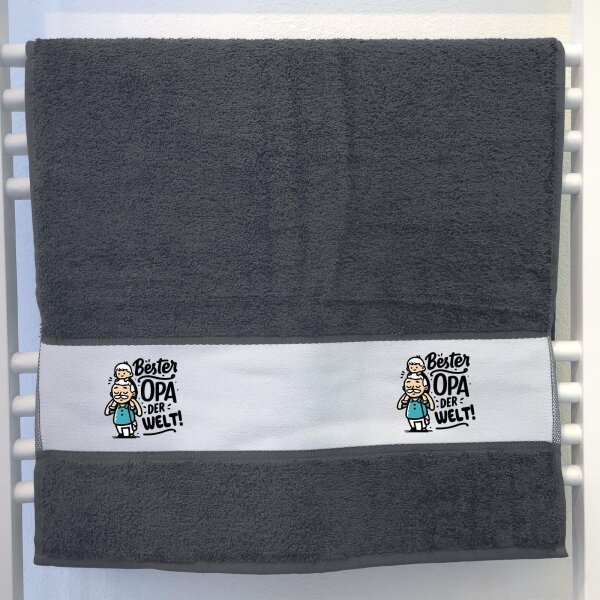 Handtuch Bester Opa der Welt 50x100cm