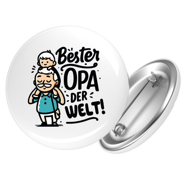 Button Bester Opa der Welt