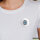Button Musik an Welt aus Eule rund