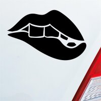 Autoaufkleber Sexy Lippen ca. 15x10cm