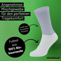 Unisex Socken Der frühe Vogel kann mich mal Faultier Größe 37/46 White Motiv Tennissocken