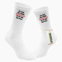 Unisex Socken Schon verstanden ich mit nur egal Baumwolle