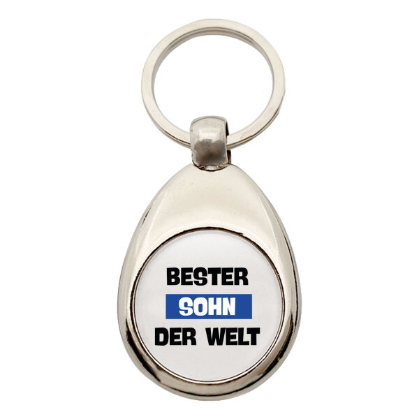Schlüsselanhänger Bester Sohn der Welt Schlüsselring