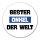 Aufkleber Bester Onkel der Welt 10cm rund