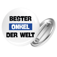 Button Bester Onkel der Welt rund