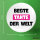 Button Beste Tante der Welt rund