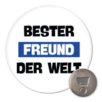 Magnet Bester Freund der Welt 59mm Kühlschrankmagnet