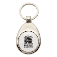 Schlüsselanhänger Einmal mit Profis war früher, heute reicht ohne Idioten