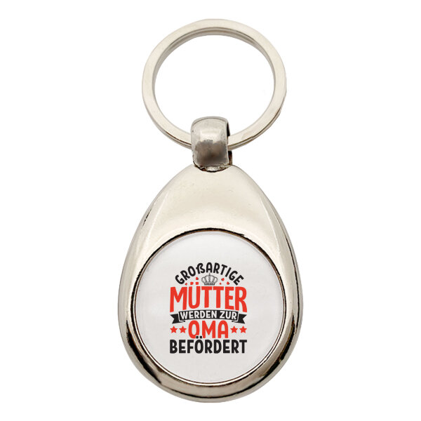 Schlüsselanhänger Großartige Mütter werden zur Oma befördert