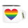 Emaille Tasse Regenbogenflagge LGBT+ Pride Flag 300ml Vintage Emaille Becher