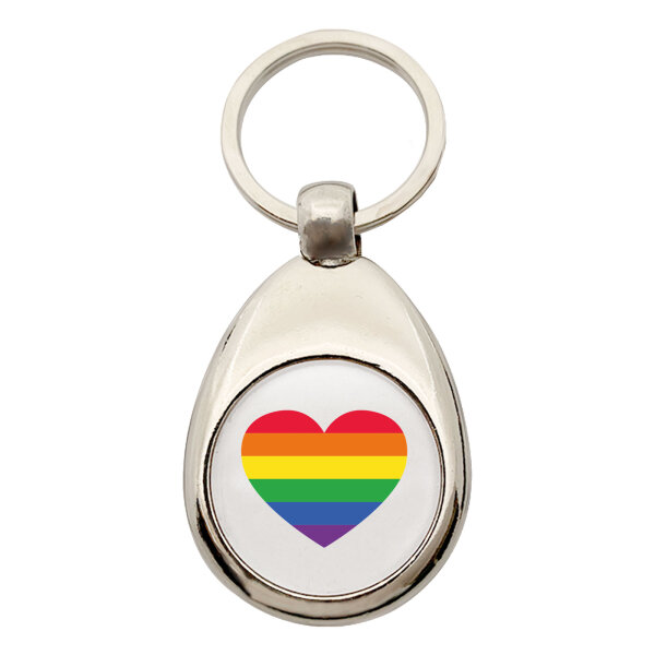 Schlüsselanhänger Regenbogenflagge LGBT+ Pride Flag