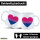 Kaffeetasse Bi*sexuell Pride Flagge LGBTQ Herz 330ml