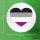 Button Asexuelle Pride Flagge LGBTQ Herz