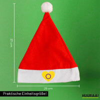 Weihnachtsmütze Intersex Pride Flagge LGBTQ Herz