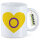 Kaffeetasse Intersex Pride Flagge LGBTQ Herz 330ml