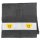 Handtuch Intersex Pride Flagge LGBTQ Herz 50x100cm