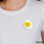 Button Intersex Pride Flagge LGBTQ Herz rund