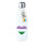 Trinkflasche Genderqueer Pride Flagge LGBTQ Herz 500ml Edelstahl Wasserflasche