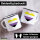 Emaille Tasse Nonbinary Pride Flagge LGBTQ Herz 300ml Vintage Emaille Becher