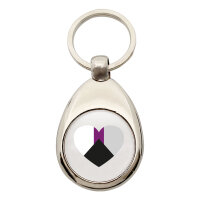 Schlüsselanhänger Demisexuell Pride Flagge...