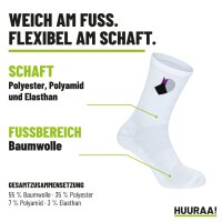 Unisex Socken Demisexuell Pride Flagge LGBTQ Herz Baumwolle